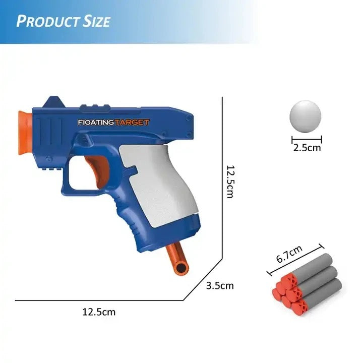 Gun shooting toy